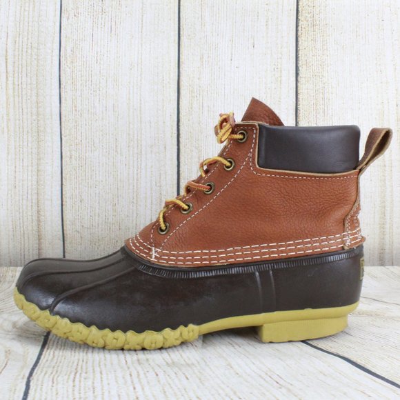 L.L. Bean Shoes - LL BEAN Padded Collar Ankle Duck Boots Sz 9